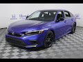 2022 Honda Civic Sedan Sport