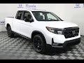 2026 Honda Ridgeline Black Edition